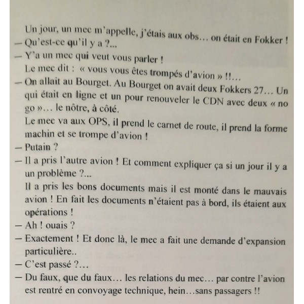 Breves de carlingues N°1