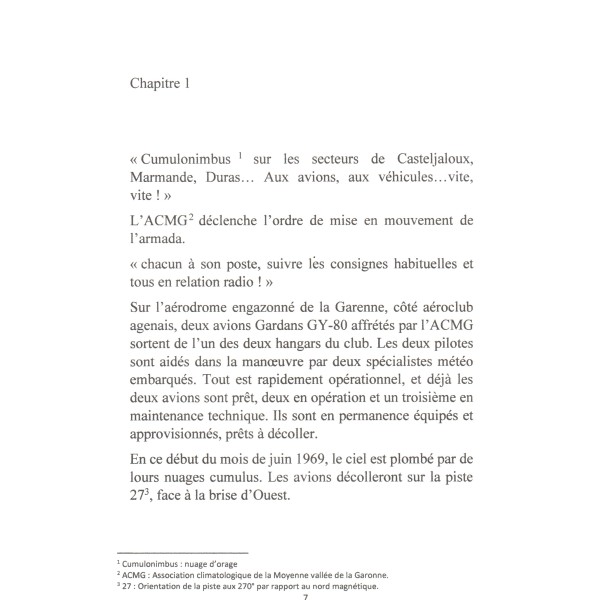 ORAGES et des espoirs...